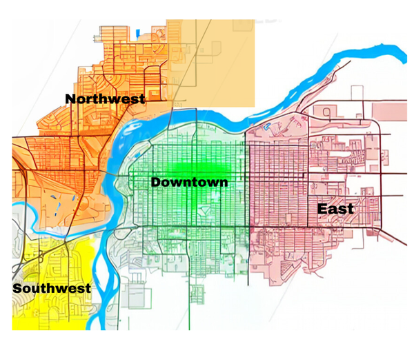 Howard's Pizza Location Map
